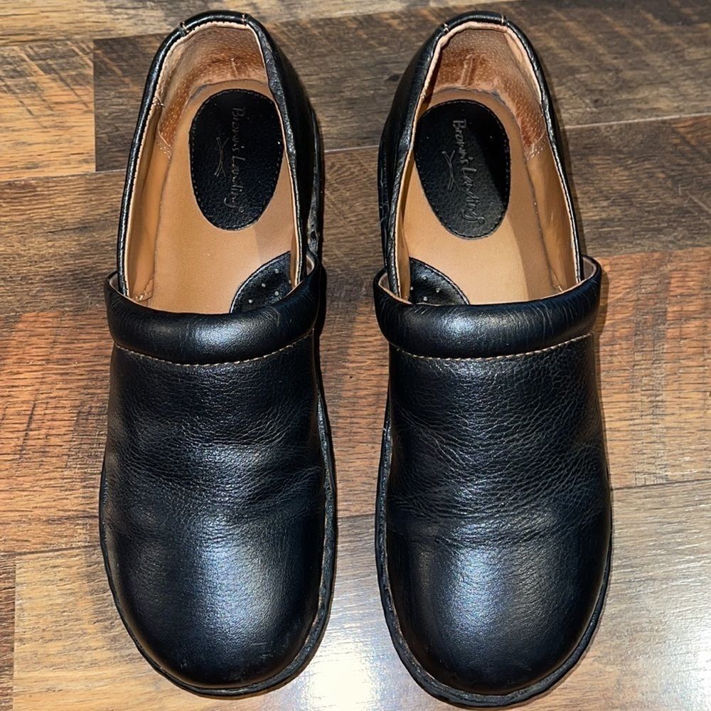 ‎Browns Landing Patsy Brown Clogs Size 10 Wide - Picture 12 of 14